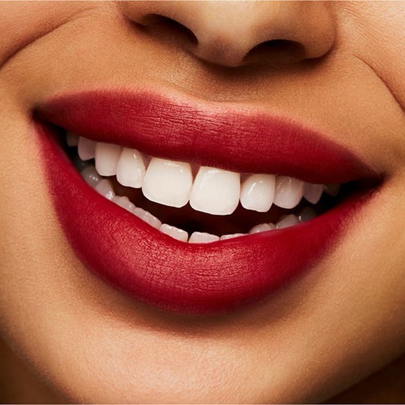 MAC Cosmetics Powder Kiss Lipstick in Dubonnet Buzz - Picture 3 of 6